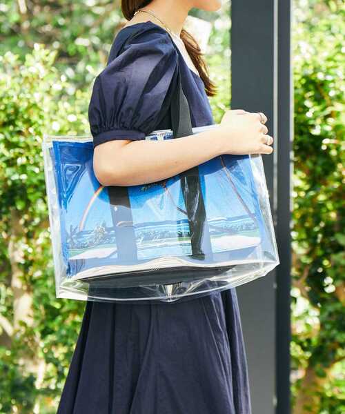 Wpc.(ダブリュピーシー)の「【別注】HIROSHI NAGAI ×Wpc. × MEN'S MELROSE ビーチバッグ(トートバッグ・メンズ・ブラック/ホワイト・9)」の19枚目の写真