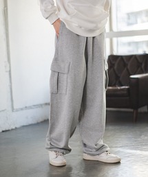 ヘビーオンススウェットカーゴパンツ / ゆったり / オーバーサイズ / ユニセックス / ペアルック