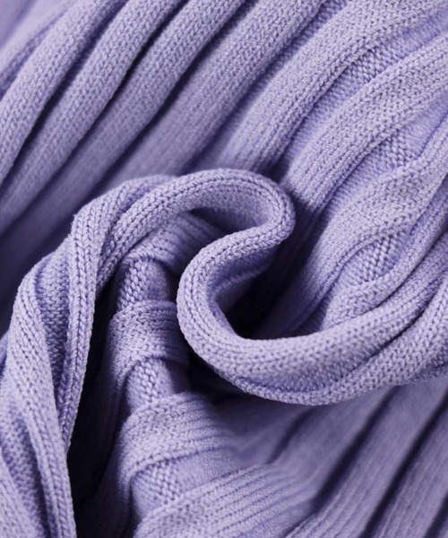 ALEXIA STAM(アリシアスタン)の「Rib Knit Camisole / スクエアリブキャミソール(キャミソール・レディース・ピンク/モカ/ブルー・FREE)」の7枚目の写真