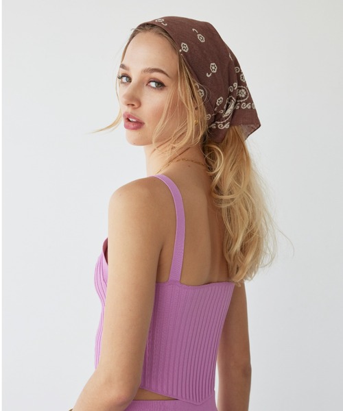 ALEXIA STAM（アリシアスタン）の「Rib Knit Camisole
