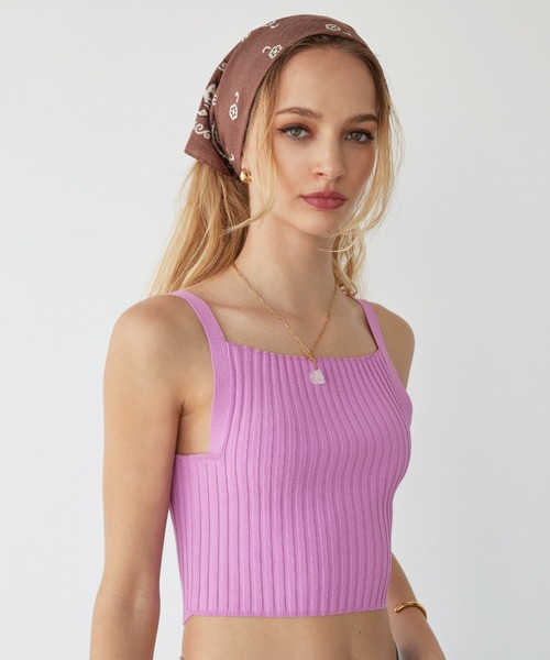 アリシアスタン Sanrio x ALEXIA STAM キャミソール Sanrio x ALEXIA STAM] Shoulder Ribbon Camisole | ALEXIA STAM