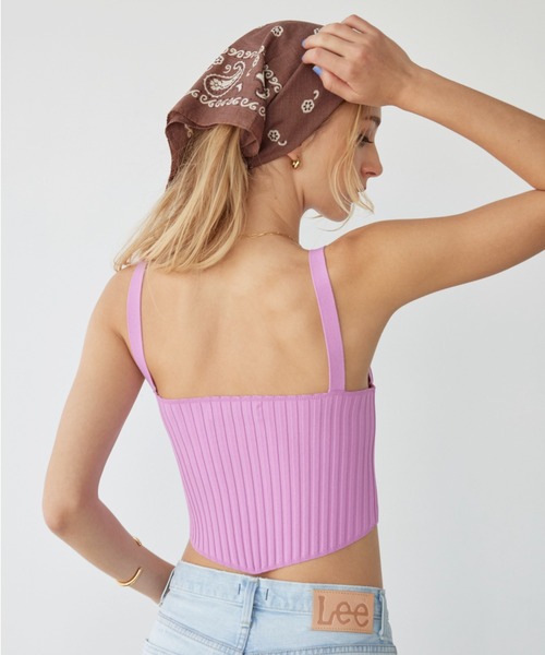 アリシアスタン　キャミソール ALEXIA STAM（アリシアスタン）の「Wellness Padded Rib