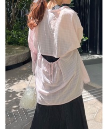 JUMELLE | エアリーシアーシャツ(シャツ/ブラウス)