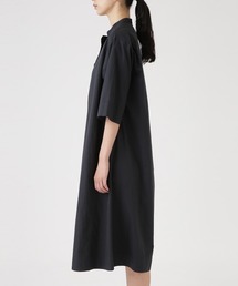 MARGARET HOWELL ブラック ロングワンピース MARGARET HOWELL（マーガレットハウエル）の「BLACK LINEN