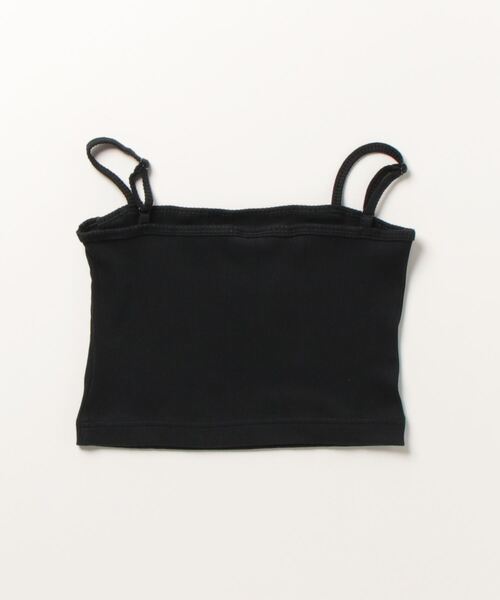 NIKE（ナイキ）の「NIKE AS W NSW ESSNTL RIB CROP TOP / ナイキ ウィメンズ NSW エッセンシャル リブ クロップ トップ 【SP】（キャミソール・レディース・ブラック・M/S/XS/L）」の2枚目の写真