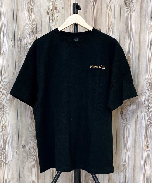 AVIREX(アヴィレックス)の「SOUVENIR POCKET TEE(Tシャツ/カットソー・メンズ・ホワイト/ブラック/ライトグレー/グリーン・M/L/XL/XXL)」の8枚目の写真