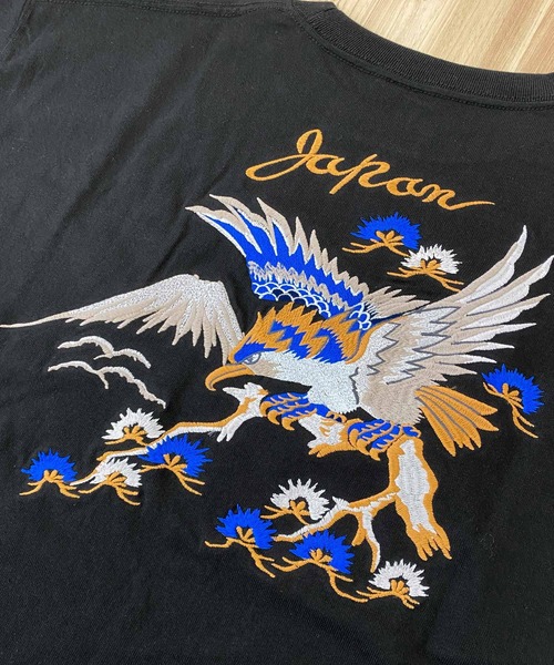 AVIREX(アヴィレックス)の「SOUVENIR POCKET TEE(Tシャツ/カットソー・メンズ・ホワイト/ブラック/ライトグレー/グリーン・M/L/XL/XXL)」の10枚目の写真