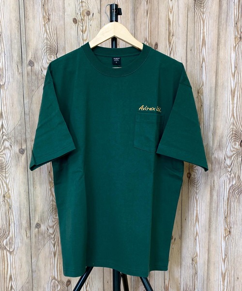 AVIREX(アヴィレックス)の「SOUVENIR POCKET TEE(Tシャツ/カットソー・メンズ・ホワイト/ブラック/ライトグレー/グリーン・M/L/XL/XXL)」の14枚目の写真
