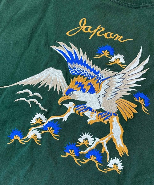 AVIREX(アヴィレックス)の「SOUVENIR POCKET TEE(Tシャツ/カットソー・メンズ・ホワイト/ブラック/ライトグレー/グリーン・M/L/XL/XXL)」の16枚目の写真
