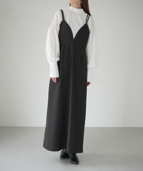 cheriella(シェリエラ)の「【cheriella】WEB限定ボリュームスリーブブラウス(シャツ/ブラウス・レディース・ブラック/オフホワイト/パープル・M)」の14枚目の写真