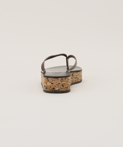 ANCIENT GREEK SANDALS（エンシェントグリークサンダルズ）の「【ANCIENT GREEK SANDALS/エインシェント グリークサンダル】 コルク トングサンダル（サンダル・レディース・ブラウン・35/36/37/38）」の8枚目の写真