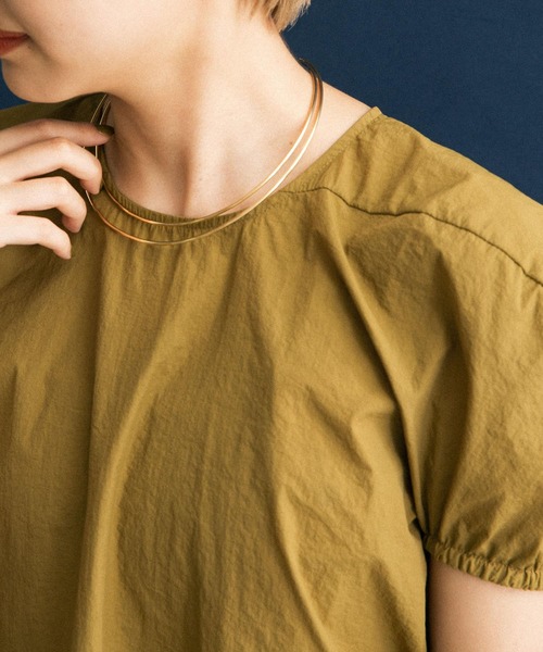 KBF（ケイビーエフ）の「ダブルメタルチョーカー（ネックレス・レディース・シルバー/ゴールド・ONE）」の15枚目の写真