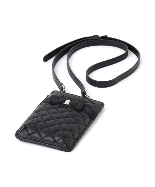 TO BE CHIC（トゥー ビー シック）の「キルティング スマホポシェット（スマホグッズ・レディース・ブラック/ベージュ・FREE）」の10枚目の写真