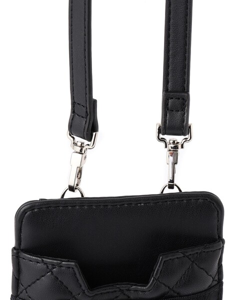 TO BE CHIC（トゥー ビー シック）の「キルティング スマホポシェット（スマホグッズ・レディース・ブラック/ベージュ・FREE）」の13枚目の写真