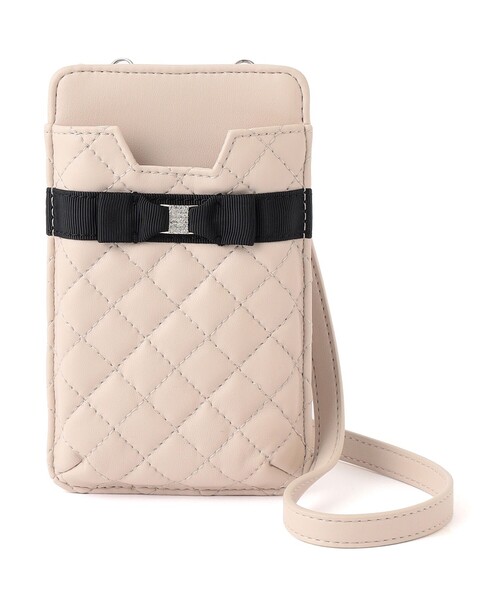 TO BE CHIC（トゥー ビー シック）の「キルティング スマホポシェット（スマホグッズ・レディース・ブラック/ベージュ・FREE）」の16枚目の写真