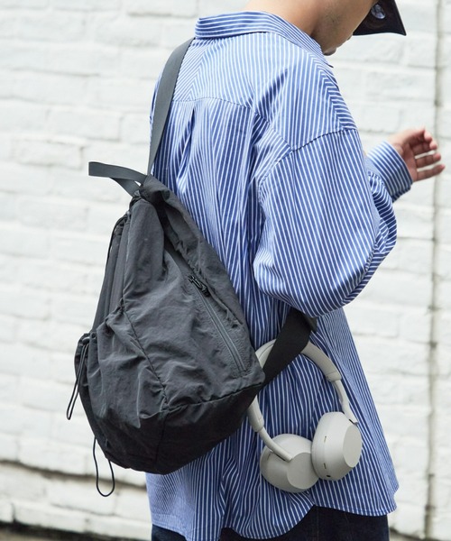 CIAOPANIC TYPY(チャオパニックティピー)の「ドロストナイロンワンショルダーバッグ(ショルダーバッグ・メンズ・ブラック/グレー/カーキ/アイボリー・ONE SIZE)」の13枚目の写真