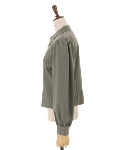 axes femme（アクシーズファム）の「パールチェーンセットブラウス（シャツ/ブラウス・レディース・カーキ/ブラック/ホワイト・FREE）」の9枚目の写真