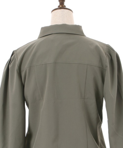 axes femme（アクシーズファム）の「パールチェーンセットブラウス（シャツ/ブラウス・レディース・カーキ/ブラック/ホワイト・FREE）」の16枚目の写真