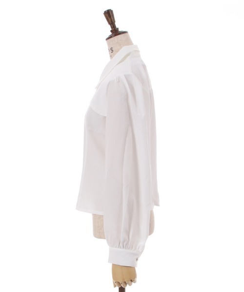 axes femme（アクシーズファム）の「パールチェーンセットブラウス（シャツ/ブラウス・レディース・カーキ/ブラック/ホワイト・FREE）」の20枚目の写真