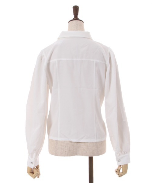 axes femme（アクシーズファム）の「パールチェーンセットブラウス（シャツ/ブラウス・レディース・カーキ/ブラック/ホワイト・FREE）」の21枚目の写真