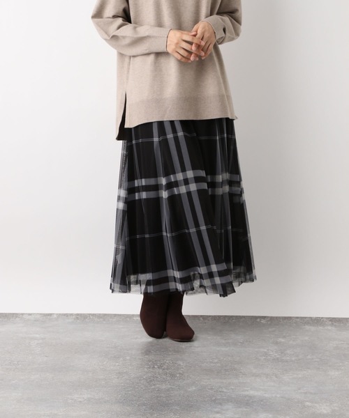 【1点限り❣️】ドイツ製ハートモチーフブラックウールスカート バード刺繍ボートネックニット 49AV JUNKO SHIMADA｜クロス