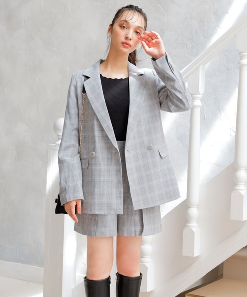 WILLSELECTION(ウィルセレクション)の「ショートパンツ(その他パンツ・レディース・ブラック系その他/ブラック/レッド系その他/ブラウン・MEDIUM)」の1枚目の写真