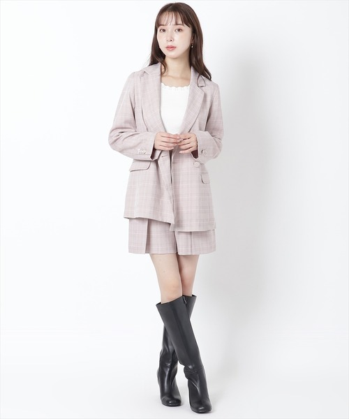 WILLSELECTION(ウィルセレクション)の「ショートパンツ(その他パンツ・レディース・ブラック系その他/ブラック/レッド系その他/ブラウン・MEDIUM)」の4枚目の写真