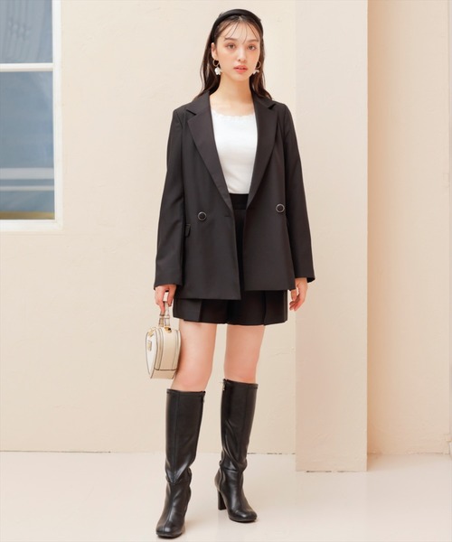 WILLSELECTION(ウィルセレクション)の「ショートパンツ(その他パンツ・レディース・ブラック系その他/ブラック/レッド系その他/ブラウン・MEDIUM)」の5枚目の写真
