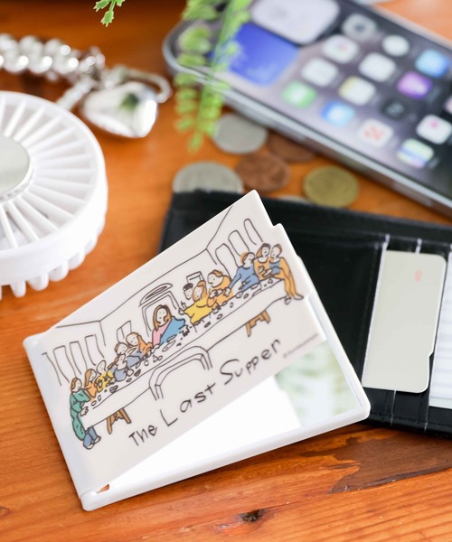 世界の名作]折りたたみミラー / 977578（手鏡/メイクミラー）｜LAKOLE