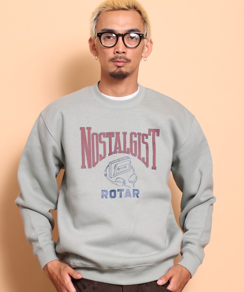NOSTALGIST SWEAT 裏起毛