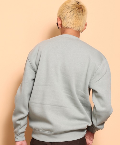 ROTAR(ローター)の「NOSTALGIST SWEAT 裏起毛(スウェット・メンズ・セージグリーン/ネイビー/バーガンディー/アッシュグレー・MEDIUM/X-LARGE/SMALL/LARGE)」の8枚目の写真