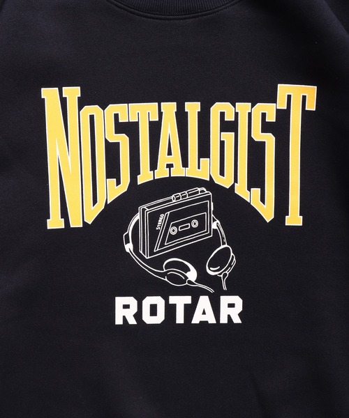 ROTAR(ローター)の「NOSTALGIST SWEAT 裏起毛(スウェット・メンズ・セージグリーン/ネイビー/バーガンディー/アッシュグレー・MEDIUM/X-LARGE/SMALL/LARGE)」の13枚目の写真