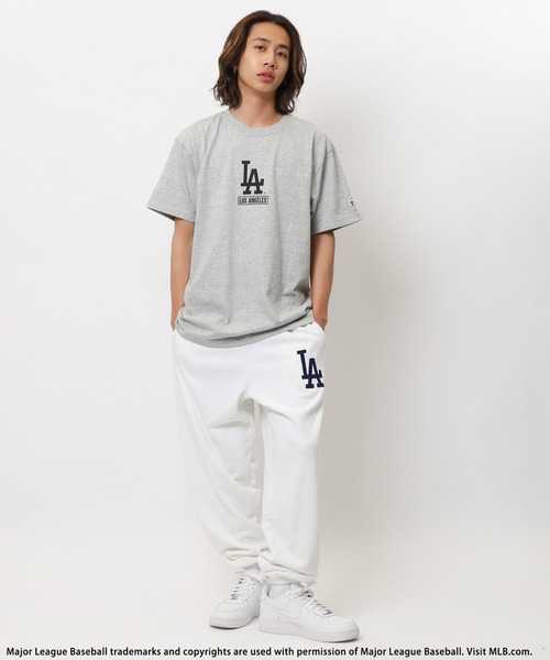 BACK TO THE FIELD(バック トゥー ザ フィールド)の「【MLB】フロッキープリントスウェットパンツ(スウェットパンツ・レディース・ホワイト・MEDIUM/SMALL/LARGE)」の8枚目の写真