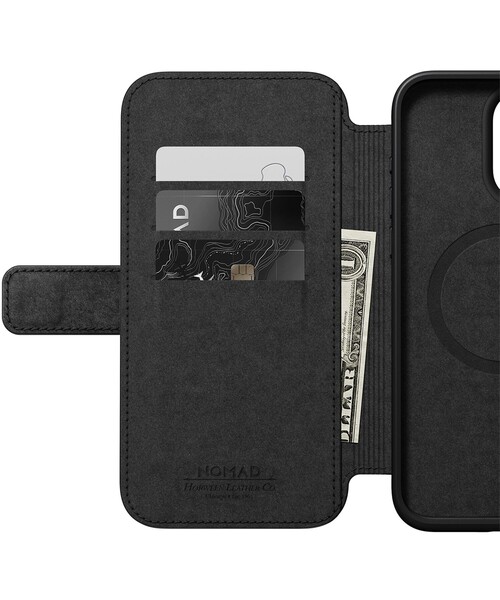 iPhoneアクセサリー NOMAD ModernLeatherFolio iPhone15 ProMax NOMAD / Modern Leather Folio iPhone 15 Pro Max ケース