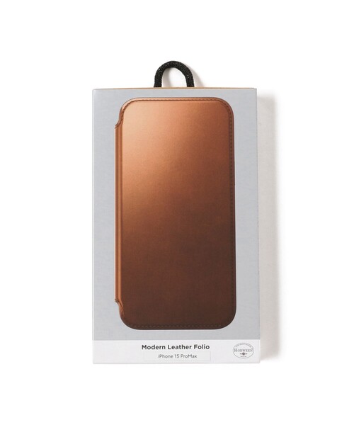NOMAD / Modern Leather Folio iPhone 15 Pro Max ケース