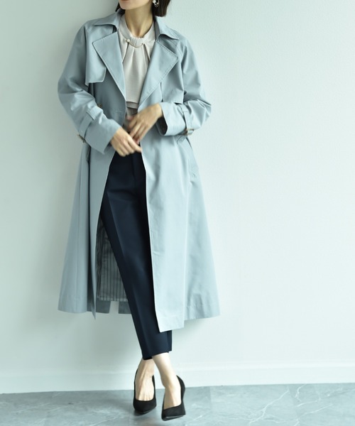 INTERPLANET（インタープラネット）の「【マシーンウォッシャブル】ダブルクロステーパードパンツ（その他パンツ・レディース・ベージュ/ブラック/ネイビー・LARGE/MEDIUM）」の16枚目の写真