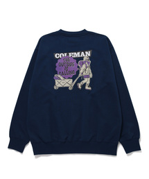 【Coleman別注】j.n.r.d/ ワゴンバックプリントスウェット