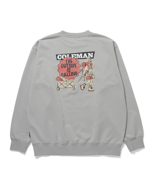 COLEMAN(コールマン)の「【Coleman別注】j.n.r.d/ ワゴンバックプリントスウェット(スウェット・メンズ・ネイビー/グリーン/グレー・M/L/LL)」の1枚目の写真