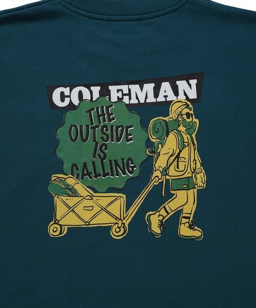 COLEMAN(コールマン)の「【Coleman別注】j.n.r.d/ ワゴンバックプリントスウェット(スウェット・メンズ・ネイビー/グリーン/グレー・M/L/LL)」の9枚目の写真