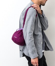 TAION | 【TAION/タイオン】DRAW STRING DOWN BAG S(ショルダーバッグ)