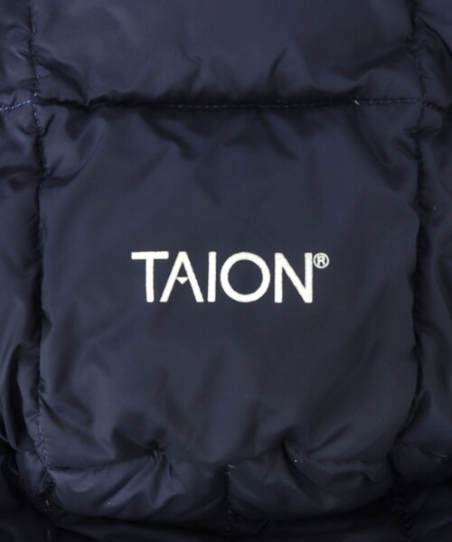 TAION（タイオン）の「【TAION/タイオン】DRAW STRING DOWN BAG S（ショルダーバッグ・メンズ・ネイビー/オリーブ/チャコールグレー/パープル/ベージュ/ブラック/ブルー・FREE）」の17枚目の写真