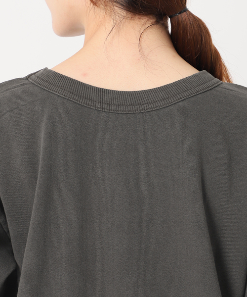 MIXTA（ミクスタ）の「【MIXTA/ミクスタ】WEST CORST CREW SWEATSHIRTS：スウェット（スウェット・レディース・ブラック/アイボリー・MEDIUM）」の18枚目の写真