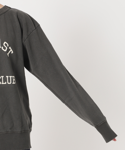 MIXTA（ミクスタ）の「【MIXTA/ミクスタ】WEST CORST CREW SWEATSHIRTS：スウェット（スウェット・レディース・ブラック/アイボリー・MEDIUM）」の21枚目の写真