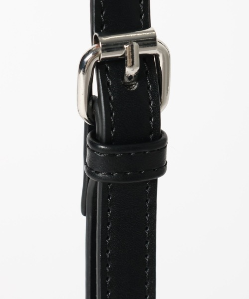 LAKOLE（ラコレ）の「FLAPスクエアショルダー / 987320（ショルダーバッグ・メンズ・オフホワイト/ベージュ/ブラック・FREE）」の13枚目の写真