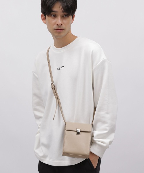 LAKOLE（ラコレ）の「FLAPスクエアショルダー / 987320（ショルダーバッグ・メンズ・オフホワイト/ベージュ/ブラック・FREE）」の20枚目の写真