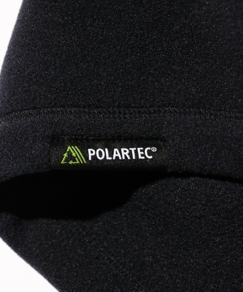 NANGA(ナンガ)の「NANGA/ナンガ POLARTEC NECK WARMER ポーラテックネックウォーマー(ネックウォーマー/スヌード・メンズ・ブラック・FREE)」の7枚目の写真