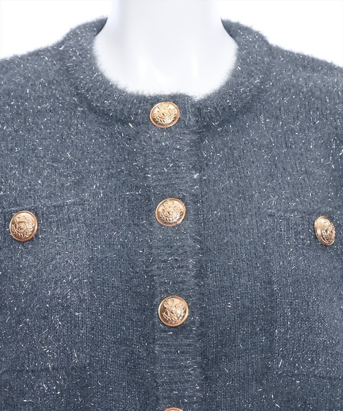 room306contemporary グリッターニットカーディガン room306contemporary Glitter KnitCardigan