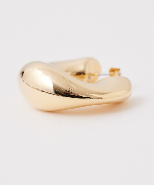 GALLARDAGALANTE（ガリャルダガランテ）の「ボリュームフープピアス（ピアス（両耳用）・レディース・ゴールド/シルバー・FREE）」の6枚目の写真