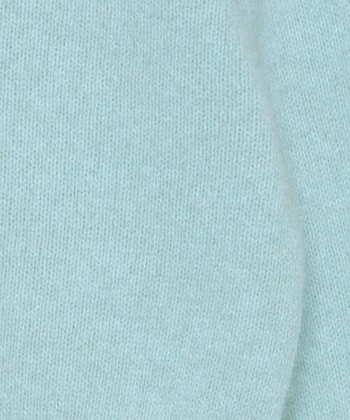 H　BEAUTY&YOUTH UNITED ARROWS（エイチビューティーアンドユースユナイテッドアローズ）の「＜H＞ウールフォックスブレンドニットプルオーバー（ニット/セーター・レディース・ブラック/ライトブルー・FREE）」の9枚目の写真