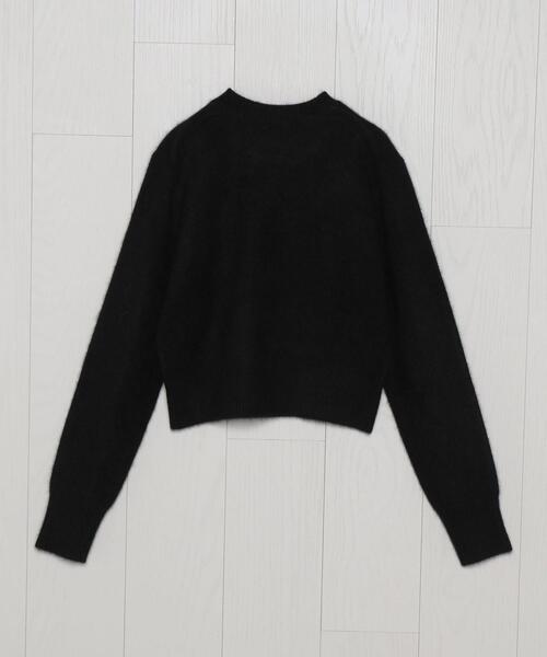 H　BEAUTY&YOUTH UNITED ARROWS（エイチビューティーアンドユースユナイテッドアローズ）の「＜H＞ウールフォックスブレンドニットプルオーバー（ニット/セーター・レディース・ブラック/ライトブルー・FREE）」の10枚目の写真